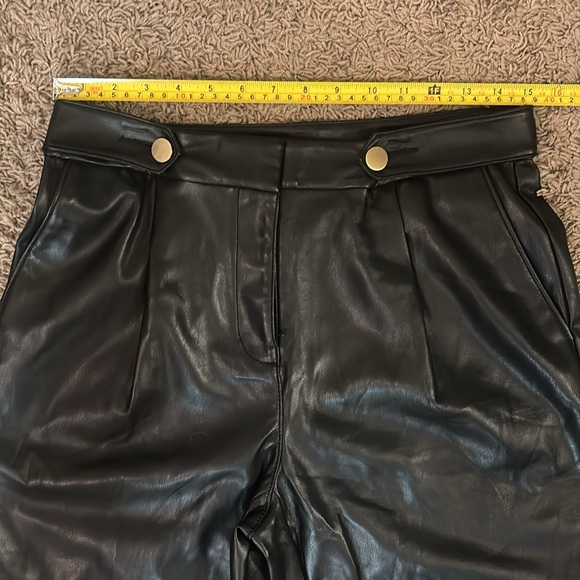 LOFT Curvy Leather Pants - Picture 8 of 8